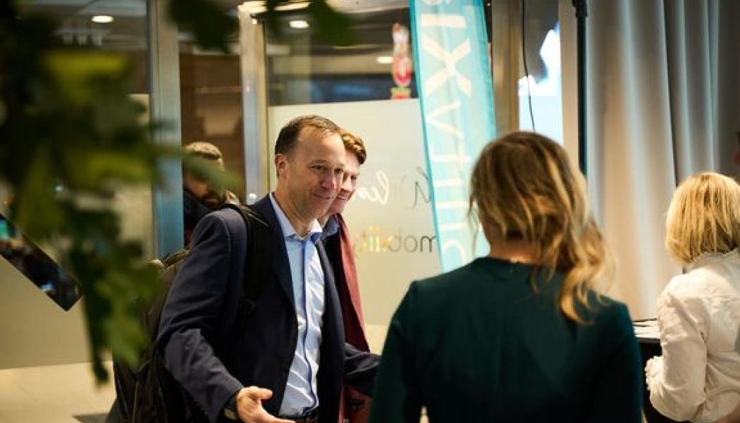 Startupföretag och branschledare möts på MobilityXlab, som Lindholmen Science Park står som värd för. Foto: Lindholmen Science Park