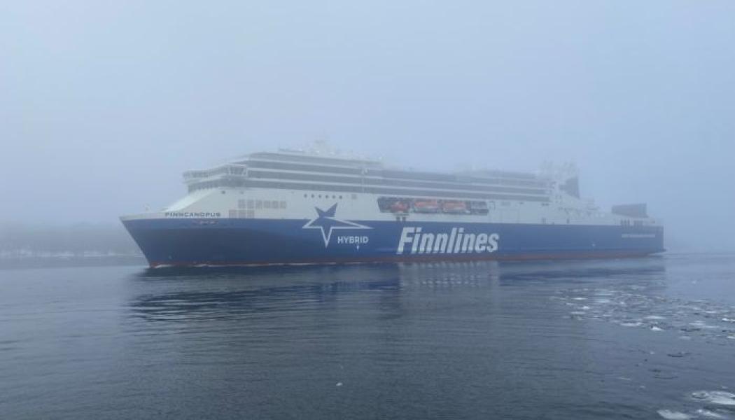 M/S Finncanopus Foto; Byline: Stockholms Hamnar/ Stockholms hamnar