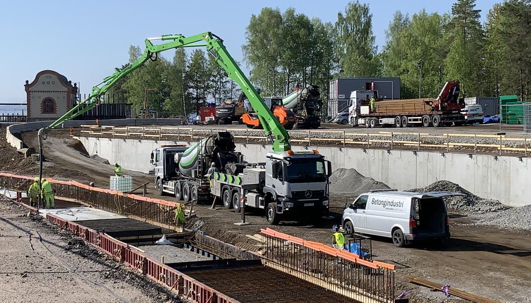 Flödesfrämjande åtgärder vid Korsnäsdammen i Falu kommun. Foto: MSB