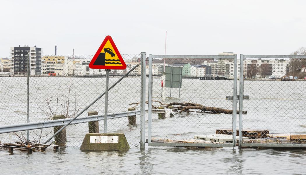 Översvämning. Pressbild: SGBC