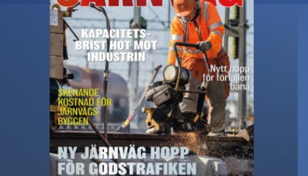 Nya numret av Framtidens Järnväg. 