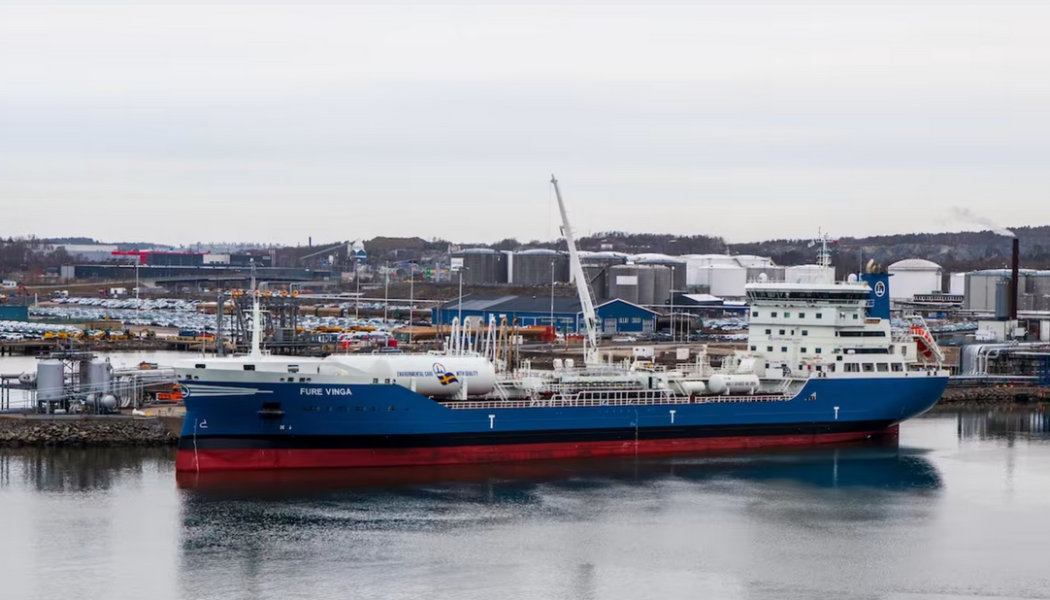 Furetank har fått klimatinvesteringsstöd för att installera landströmsanslutning. Foto: Furetank