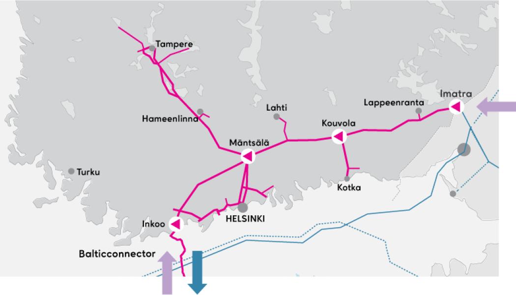 Att reparera en undervattensgasledning som förbinder Finland och Estland som stängdes nyligen på grund av en misstänkt läcka kan ta månader eller mer om en allvarligare punktering bekräftas, meddelade den finländska gassystemoperatören Gasgrid. Källa: Gasgrid