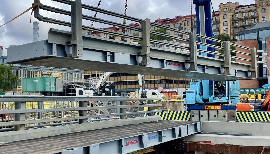 Kraven på brokapacitet förändras i allt snabbare takt, vilket gör modulära lösningar alltmer relevanta. Bildkälla: Janson Bridging