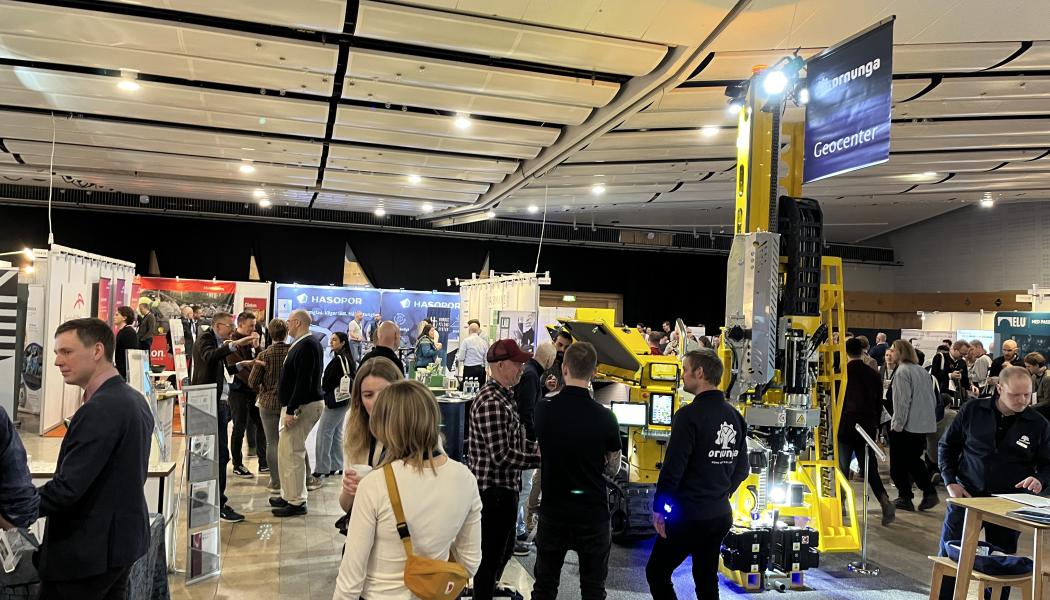 Full fart på årets upplaga av alla geoteknikers årliga branschdag. Foto: Anders Carlsson