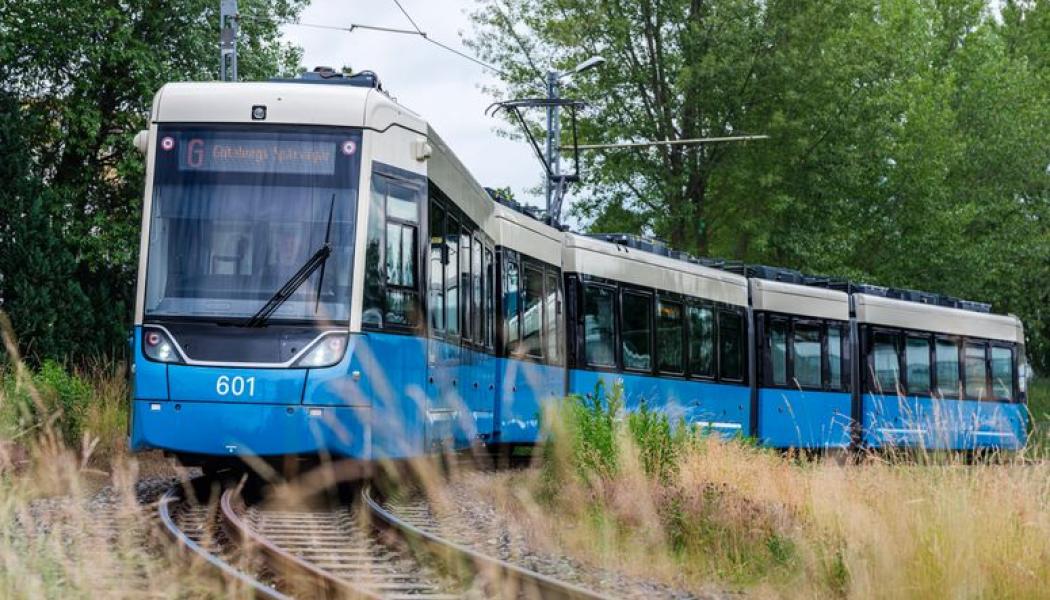 M34 Västtrafiks nya spårvagn Alstom/Christoph Busse