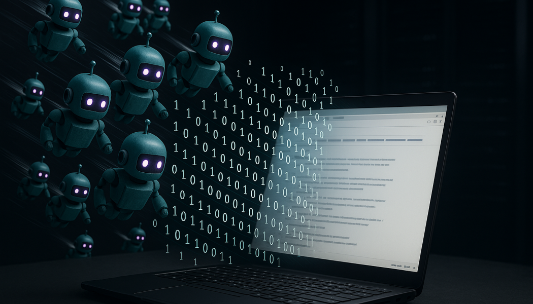 AI-bottar bombarderar webbplatser – upp till en halv miljon förfrågningar per dag. Bild: Barracuda Networks