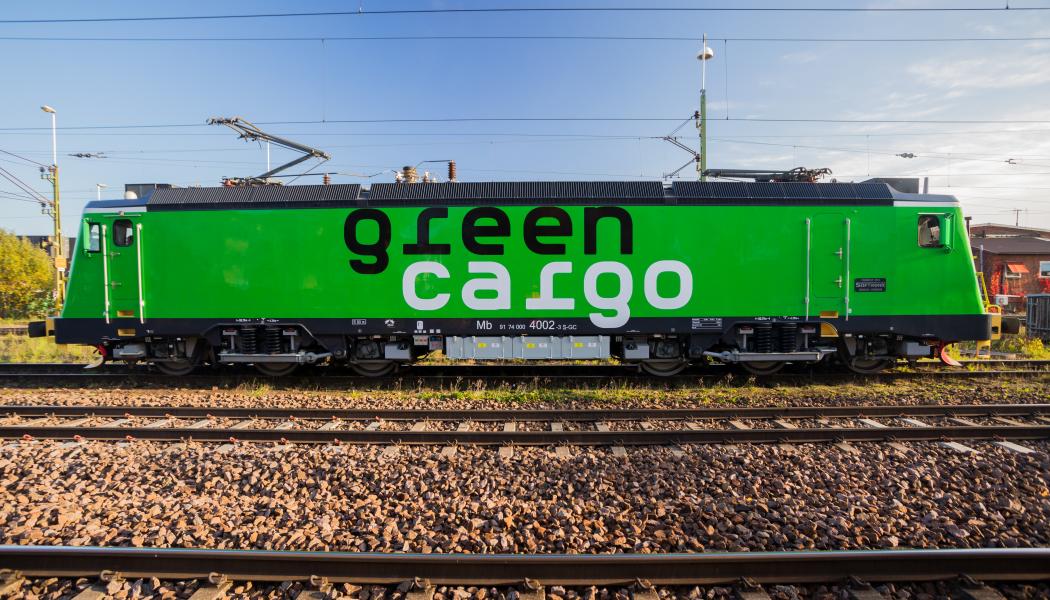 Mb-lok är en av loktyperna som kommer användas för Stegras transporter. Foto: Green Cargo AB