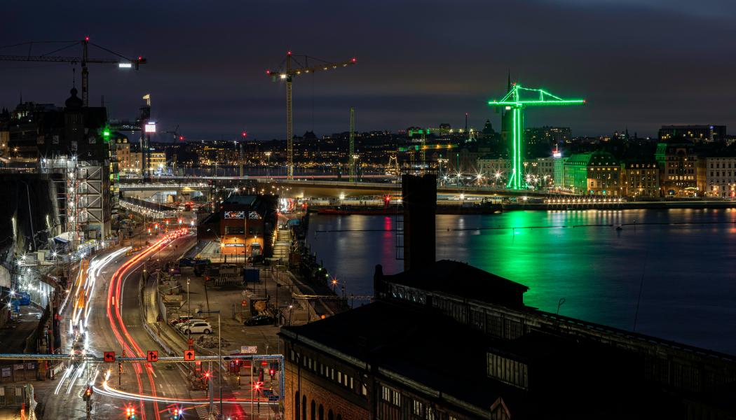 Slussen, Stadsgårdsleden. Foto: hakon grimstad/unsplash