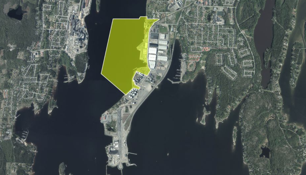 Umeå hamn befinner sig i en intensiv utvecklingsperiod. Karta: Umeå kommun