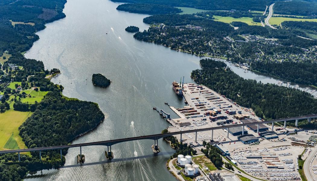 Södertälje hamn. Foto: Södertälje kommun