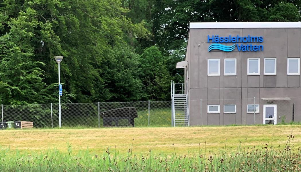 Hässleholms Vattens reningsverk. Foto: Hässleholm Miljö AB