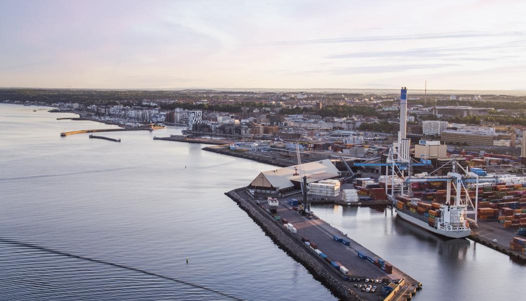 Ökade godsvolymer och stabilitet inom samtliga segment. Foto: Helsingborgs hamn