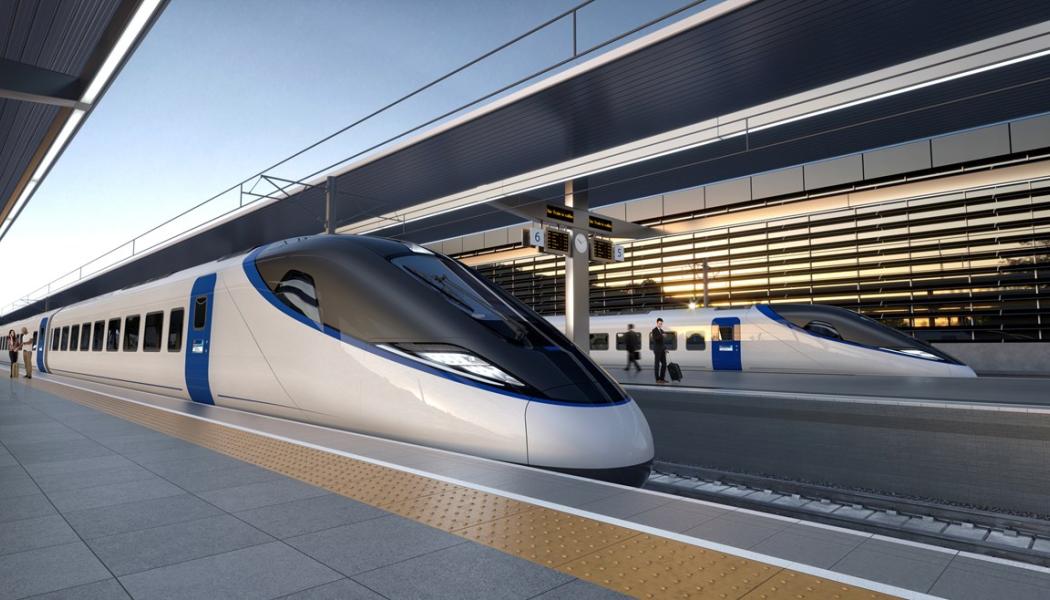 Illustration av en dröm eller framtida verklighet? Bild: HS2-projektet