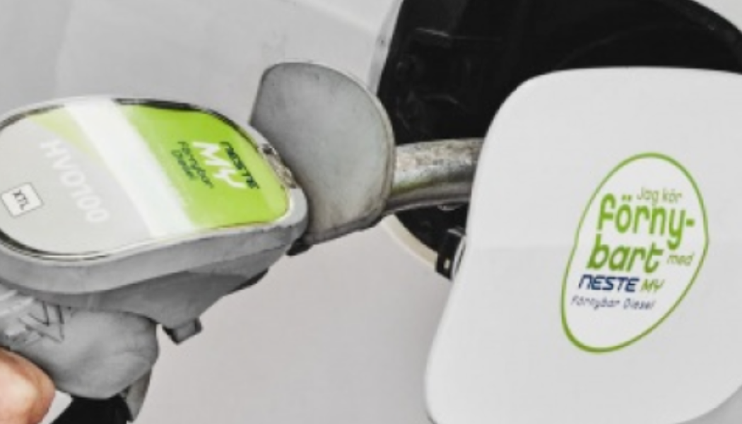 HVO100 har samma prestanda som fossil diesel. Foto: Neste