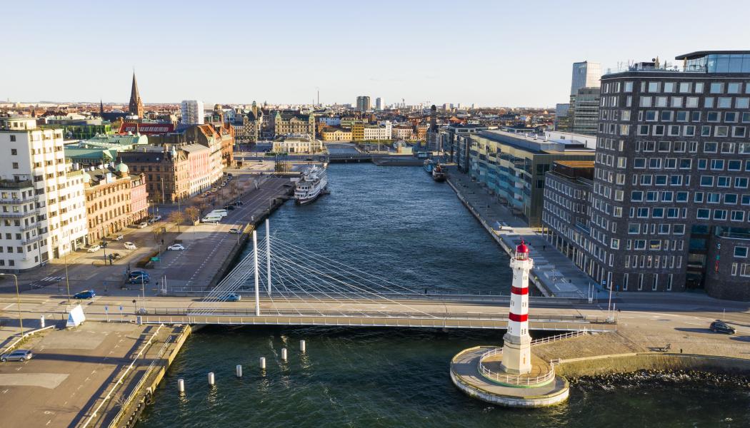 Klimatförändringarnas ökade risker, med stigande havsnivåer och kraftigare skyfall, ligger till grund för konferensen som samlar beslutsfattare, representanter från näringsliv, akademi och offentlig sektor från hela Europa. Foto: Malmö stad