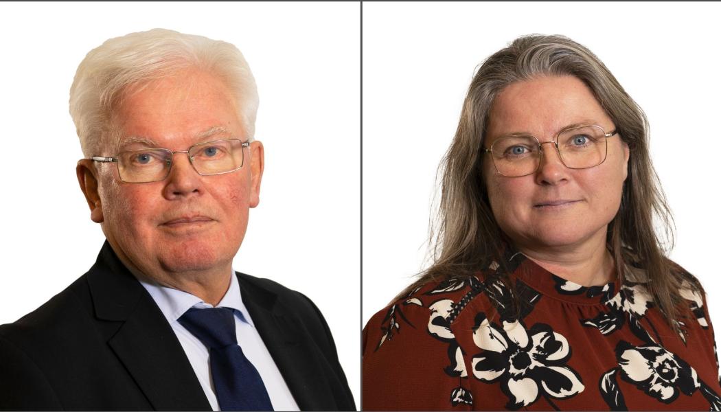 Jan Owe-Larsson och Annsofi Ramevik, Region Östergötland. Foto: Mälardalsrådet