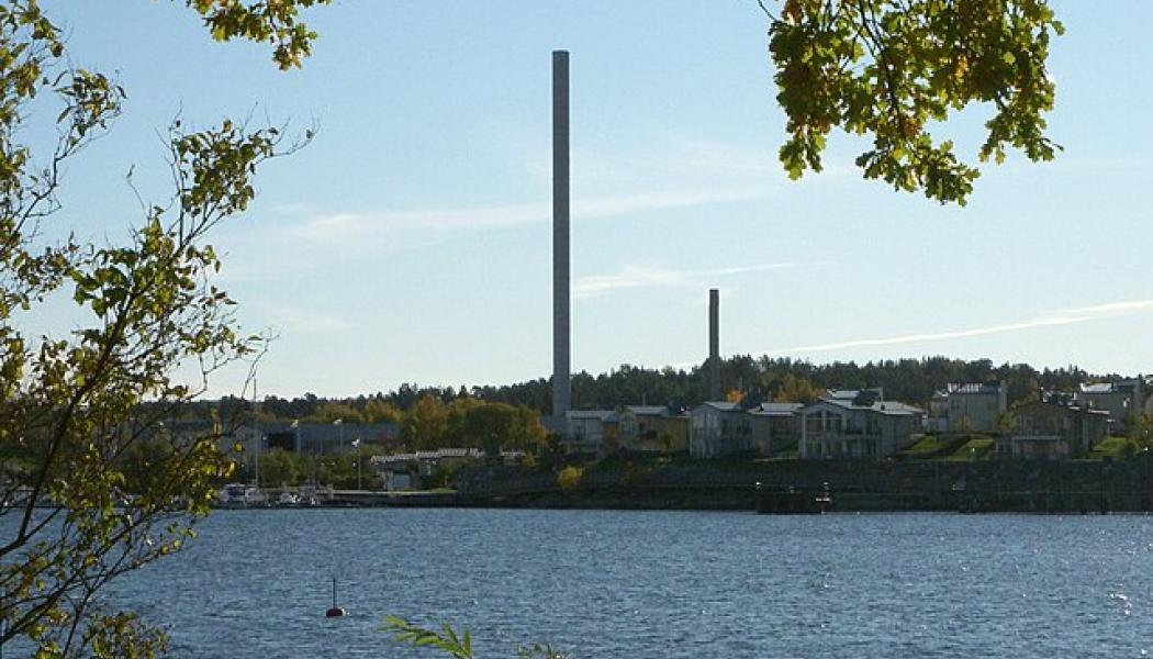 Käppalaverket på Lidingö 2010. Foto: Holger.Ellgaard/Wikimedia Commons