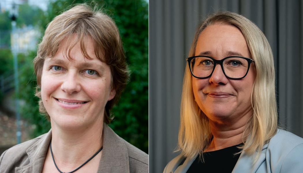 Jenny Lundström och Cecilia Linder. Foto: Mälardalsrådet