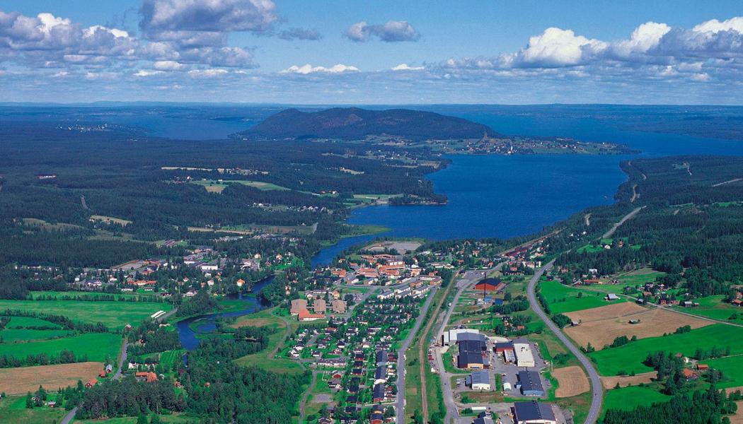 I Svenstavik kan man snabbladda sin elbil. Foto: Bergs kommun