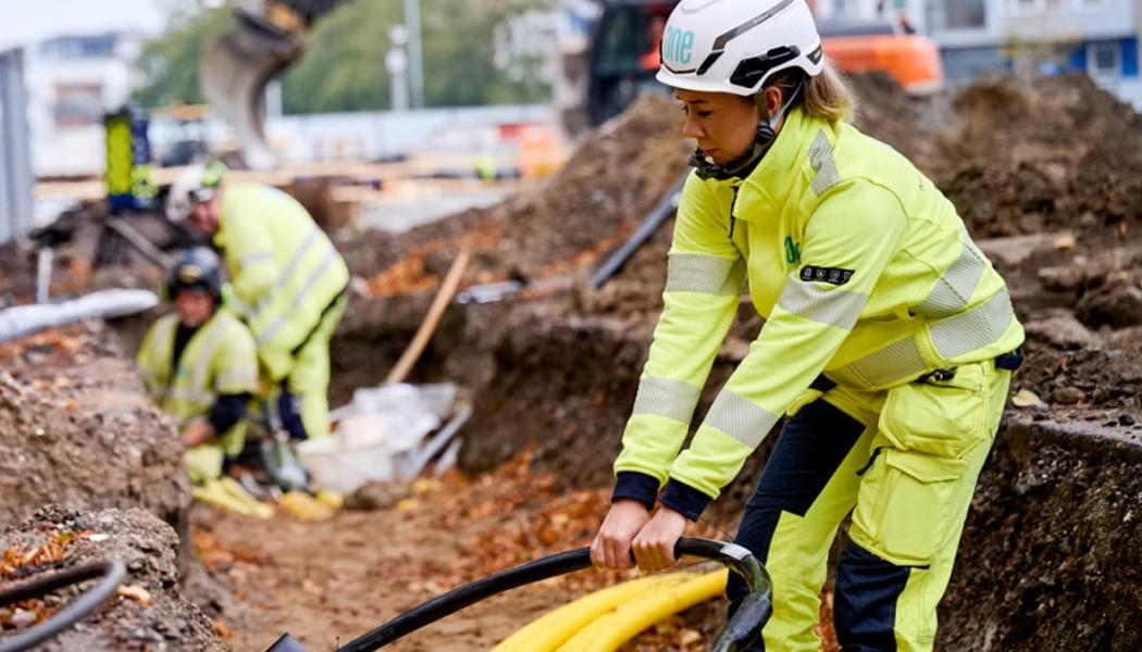 Projektet inkluderar förberedelser för det nya kommunhuset i Lomma. Fotograf Charlotte Strömwall
