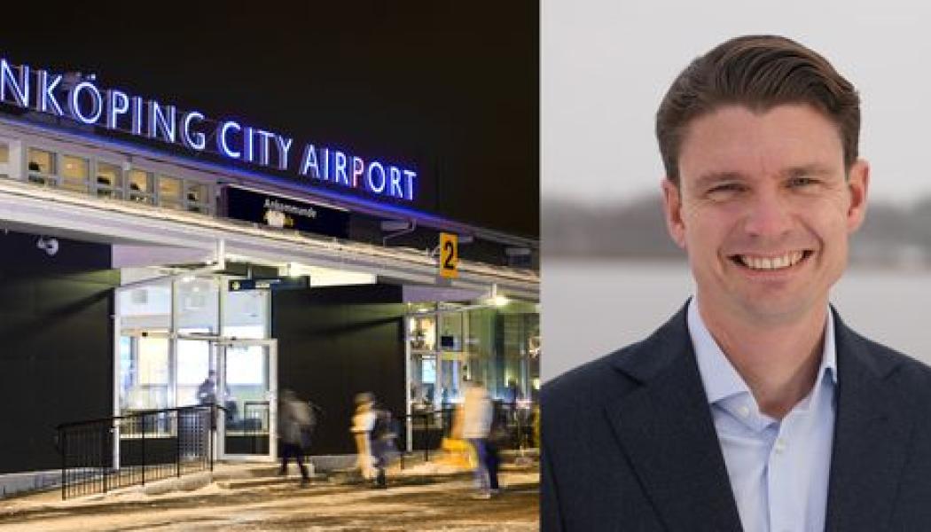 Magnus Grimhed. Foto: Linköping City Airport
