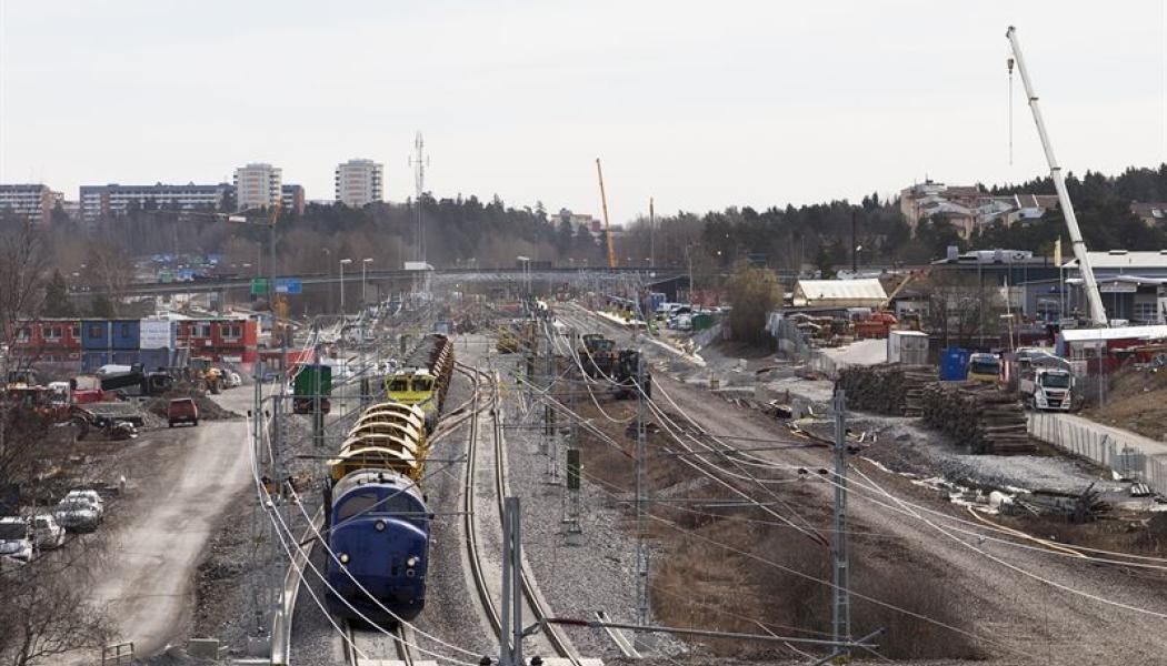 Trafikverket har tecknat en option för förlängning av ett delprojekt för Mälarbanan och därmed förlängt samarbetet i ytterligare två år. Foto: Kenneth Hellman