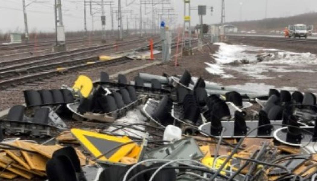 Kiruna har fått det nya signalsystemet. Foto: Trafikverket