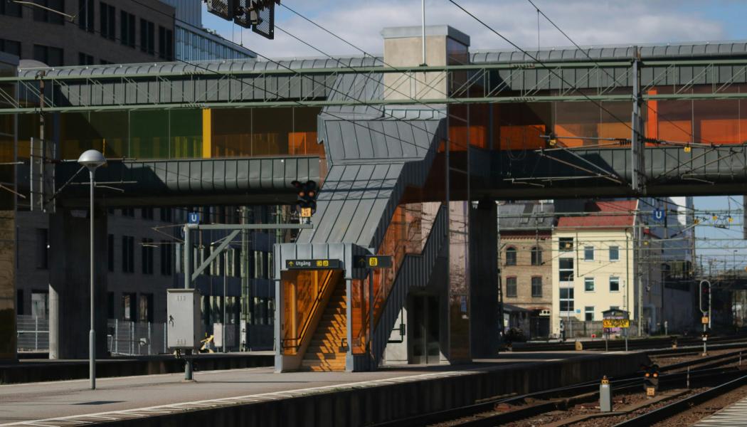 Hyllie station i Skåne. Foto:  anton ahlberg/Unsplash