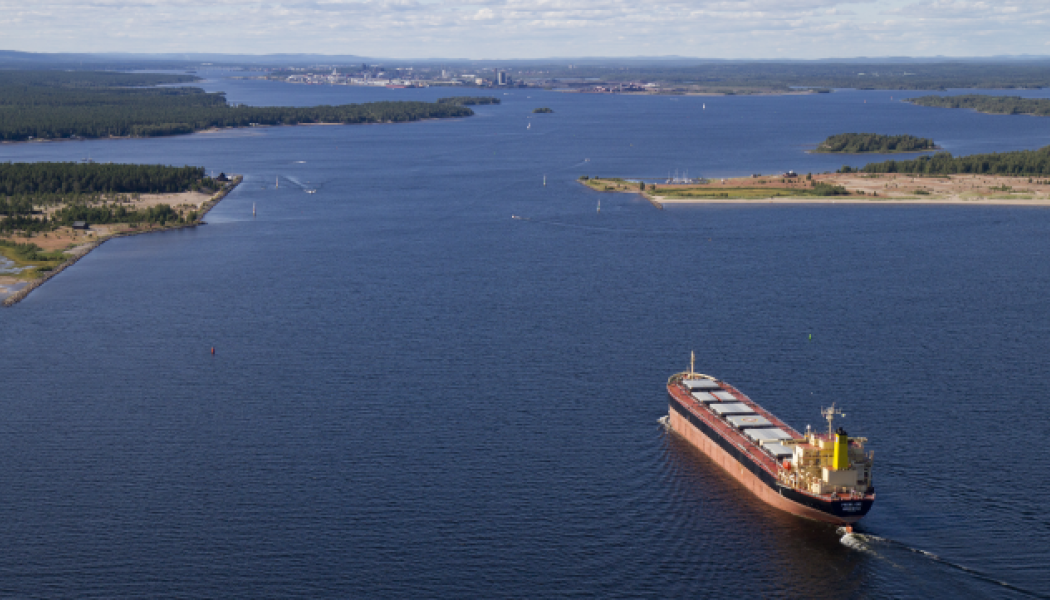 I projekt Malmporten ska farlederna breddas och fördjupas till ett djup på 15,2 meter i vinterfarleden och 16,85 meters djup i sommarfarleden. Dessutom ska en ny djuphamn anläggas. Fotograf/Källa: Fredrik Broman
