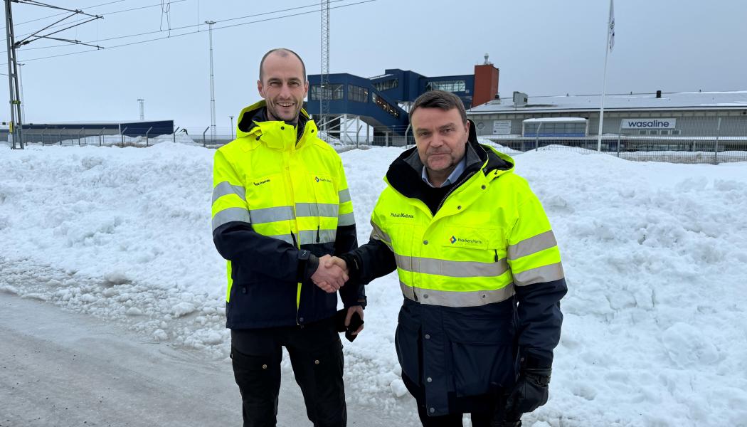 Markus Franzén och Patrick Mattsson. Foto: Kvarken Port