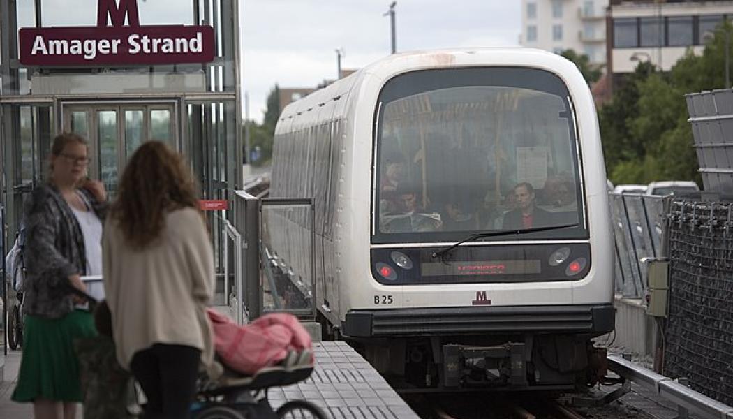 Tunnelbanan i Amager Strand, Köpenhamn. Foto: News Øresund – Jenny Andersson/Wikimedia Commons