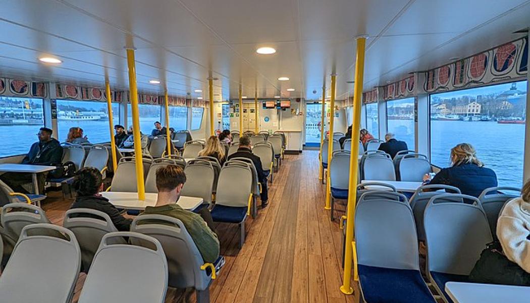 SL:s pendelbåt MS Clara. Foto: Alewi/Wikimedia Commons