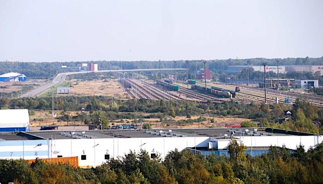 Muuga terminal i Estland. Foto: Raul Mee, Rail Baltic Estonia