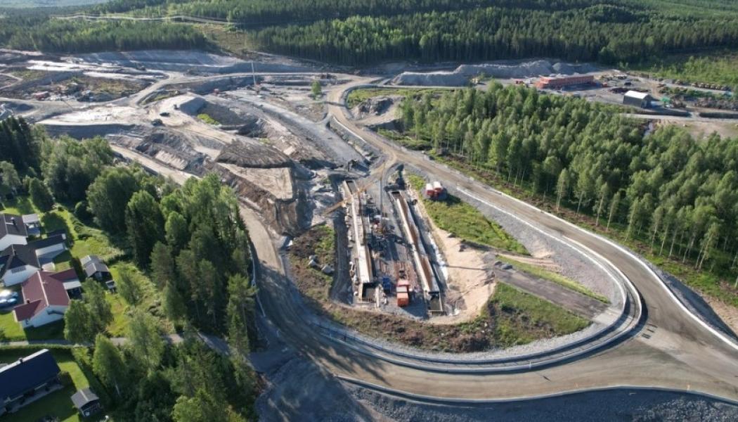Niam Infrastructure är delaktiga i att utveckla ett kritiskt järnvägsinfrastrukturprojekt som förbinder Boden Industrial Park med den huvudsakliga järnvägslinjen, Malmbanan. Foto: Niam