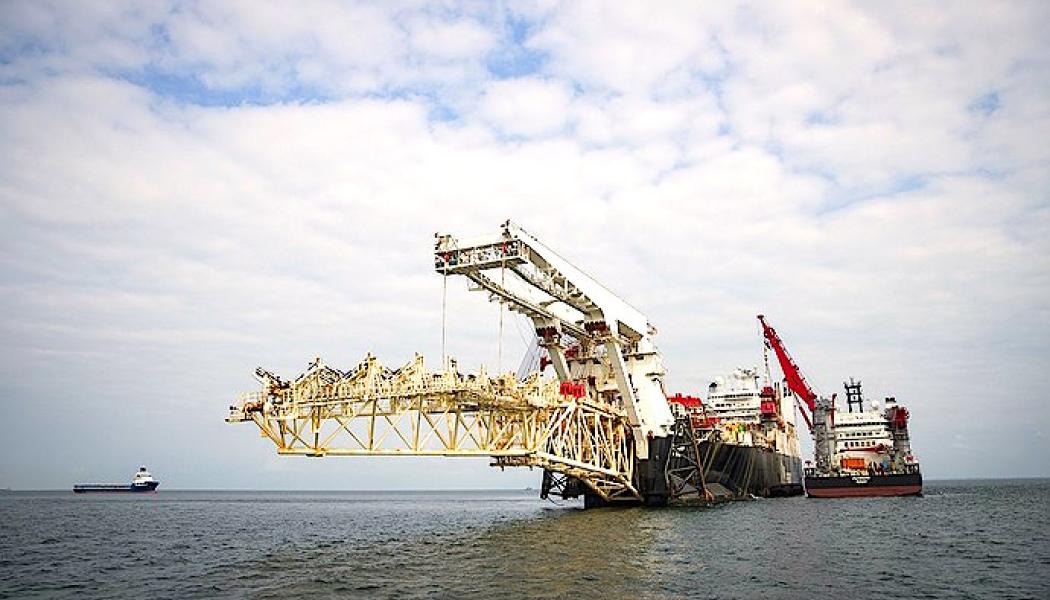 OX2 kommer att utforska möjligheterna att utveckla en ny havsbaserad pipeline för vätgas. Bilden är från utläggning av gasledning för Nord Stream 2. Foto: Nord Stream   