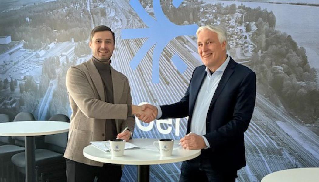 Dino Keljalic på RailCenter Hallsberg och Matz Magnusson på Nordic Infracenter i Nässjö. Foto: Magnus Larsson