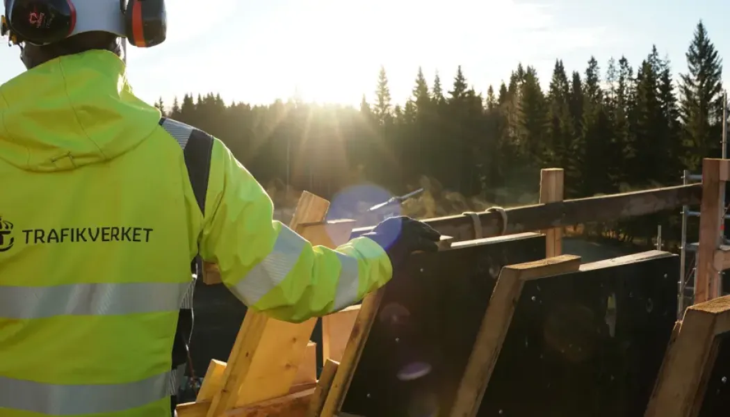 Totalt ska 13,5 kilometer elva broar och en järnvägsterrass anläggas. Foto: Trafikverket