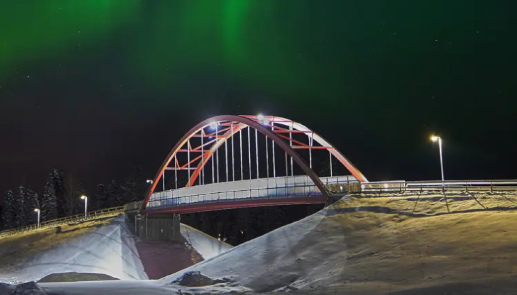 Norrbotniabanan är en 27 mil ny järnväg mellan Umeå och Luleå. I Umeå kommun planeras resecentrum i centrala Umeå samt en regionaltågsstation i Sävar. Bild : Trafikverket