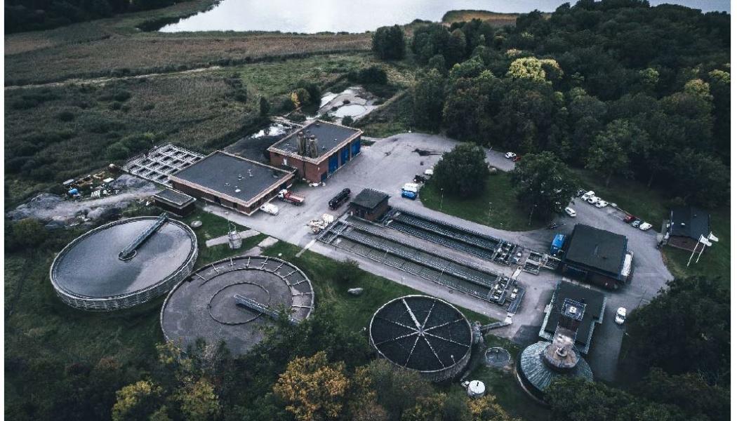 Lindholmens avloppsreningsverk. Foto: Norrtälje kommun