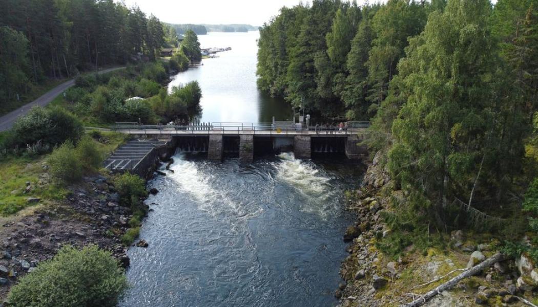 Nya fiskvägen i Laxberg. Foto: Tekniska verken