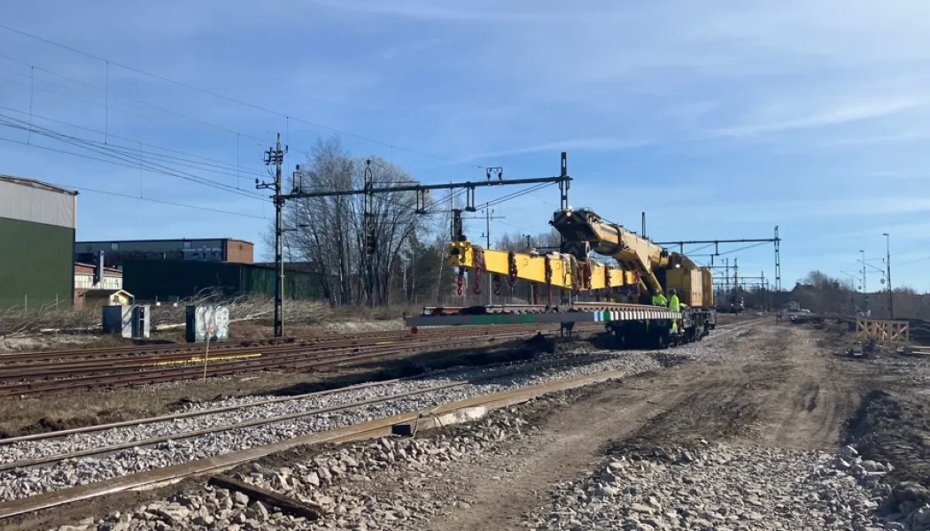 Växlarna är till för att tågen ska kunna byta spår. Foto: Trafikverket
