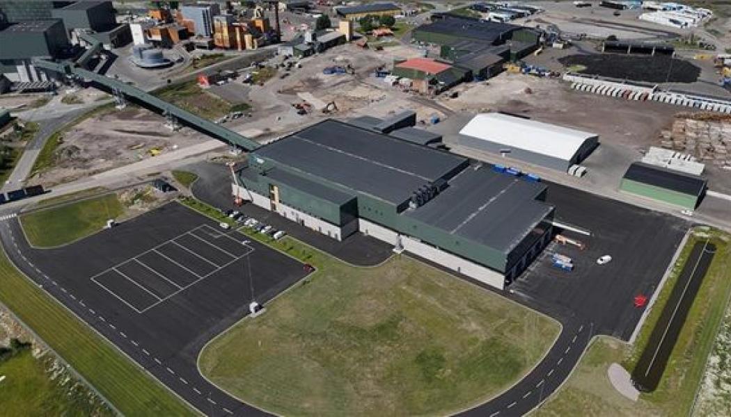 Exteriör Gärstad sorteringsanläggning Foto: Tekniska verken