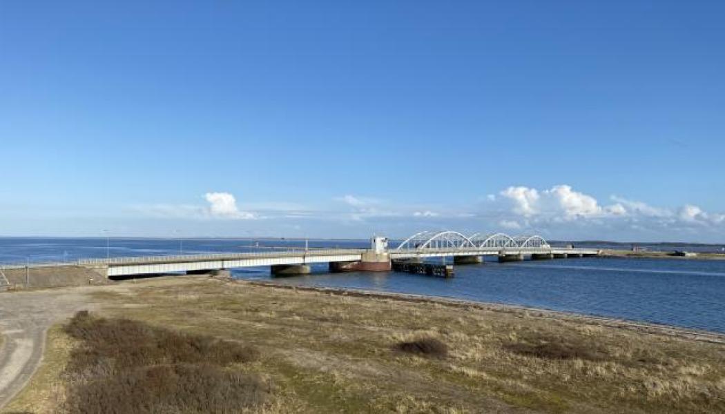 Banedanmark genomför ett stort förnyelse- och underhållsprojekt på Oddesundsbron. Foto: Banedanmark