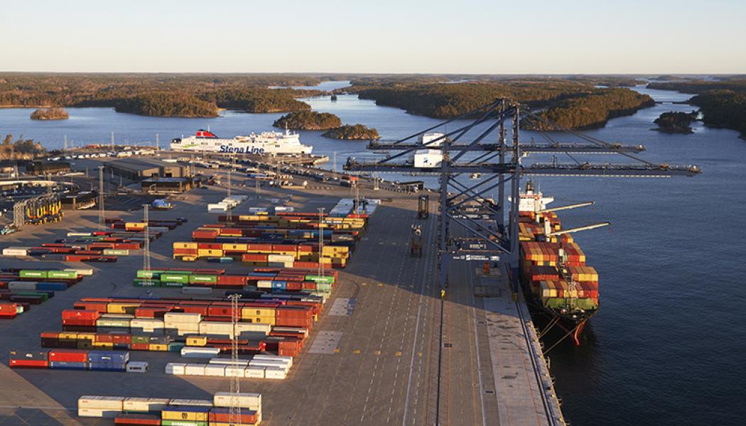Ökade passagerarantal och höga godsvolymer i Stockholms Hamnar. Foto: Stockholms hamn