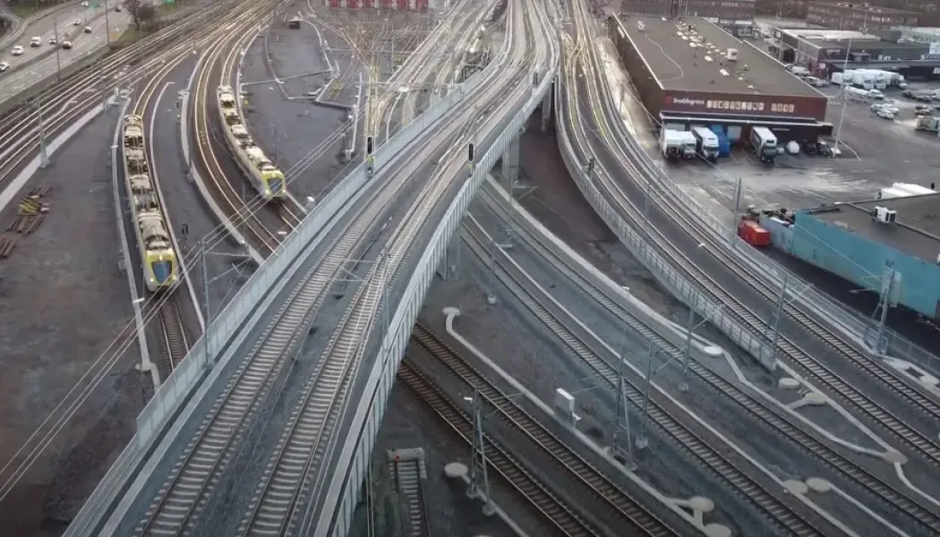 Olskroken mars 2025. Foto: Trafikverket