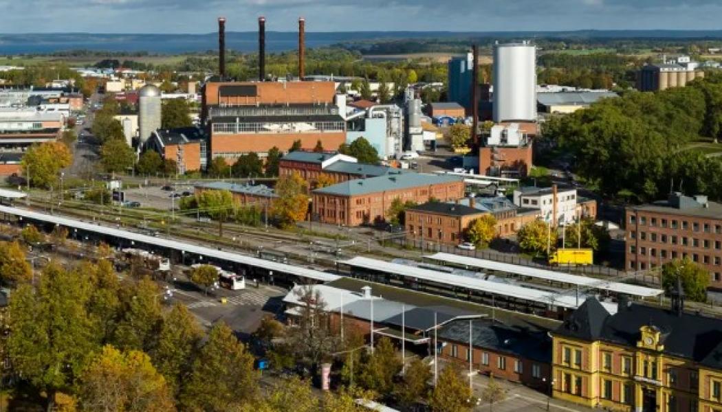Ostlänken i Linköpings kommun sträcker sig från Bäckeby fram till väster om centrala Linköping. Foto: Trafikverket
