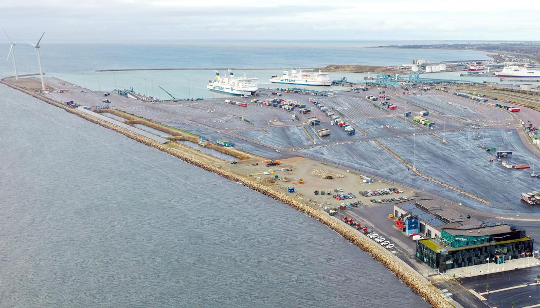 Trelleborgs Hamn. Foto: Actemium