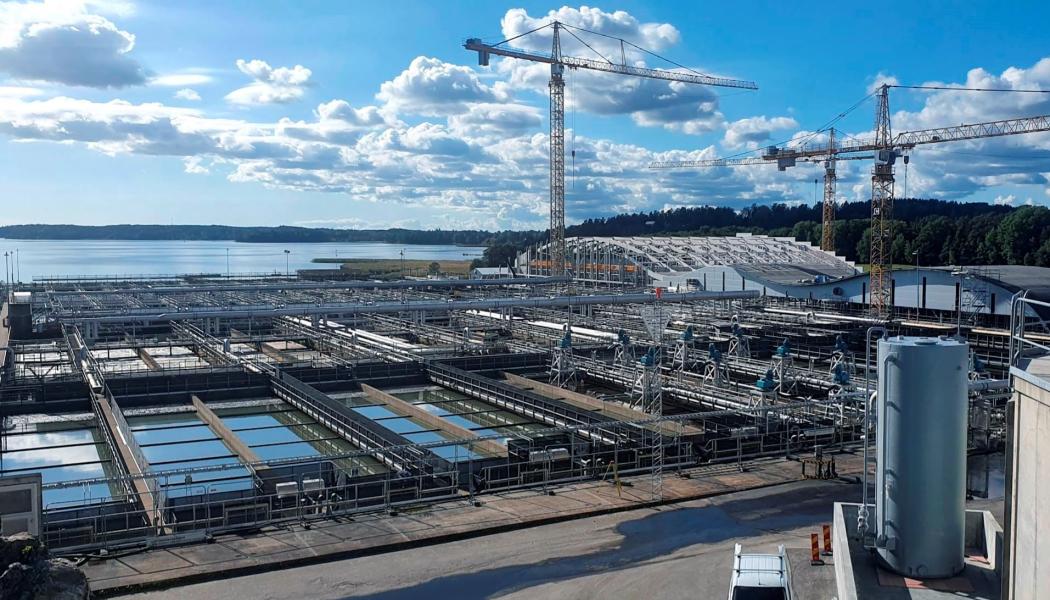 Himmerfjärdsverket i Grödinge. Foto: Elektroskandia