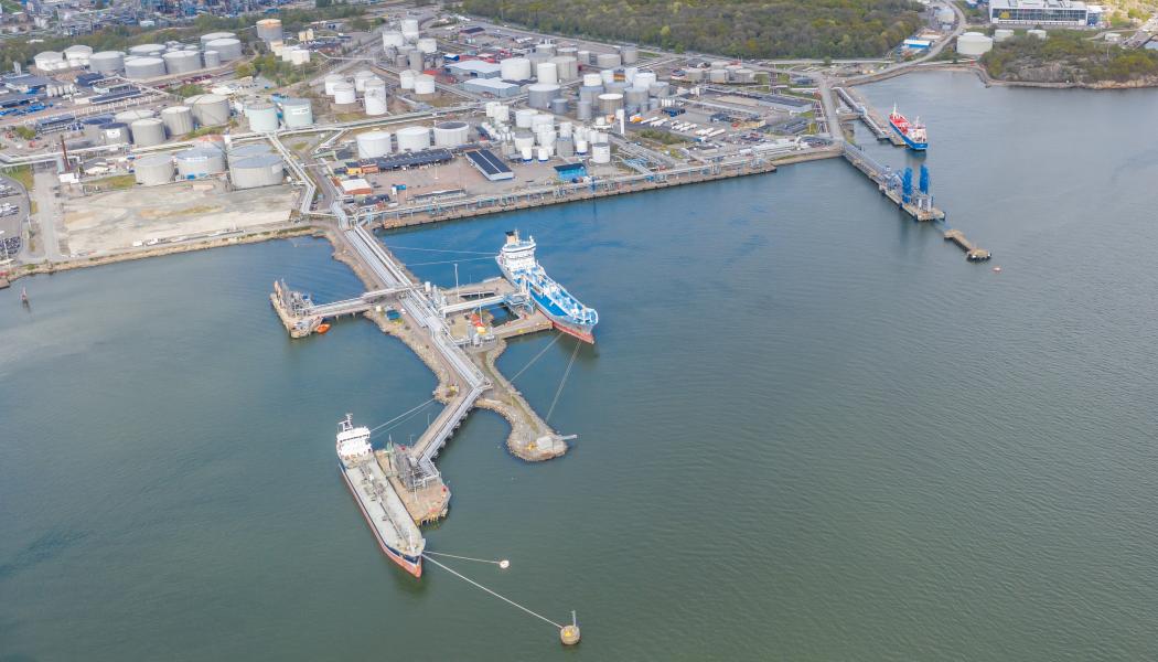 Göteborgs Energihamn. Foto: Foto Göteborgs Hamn AB